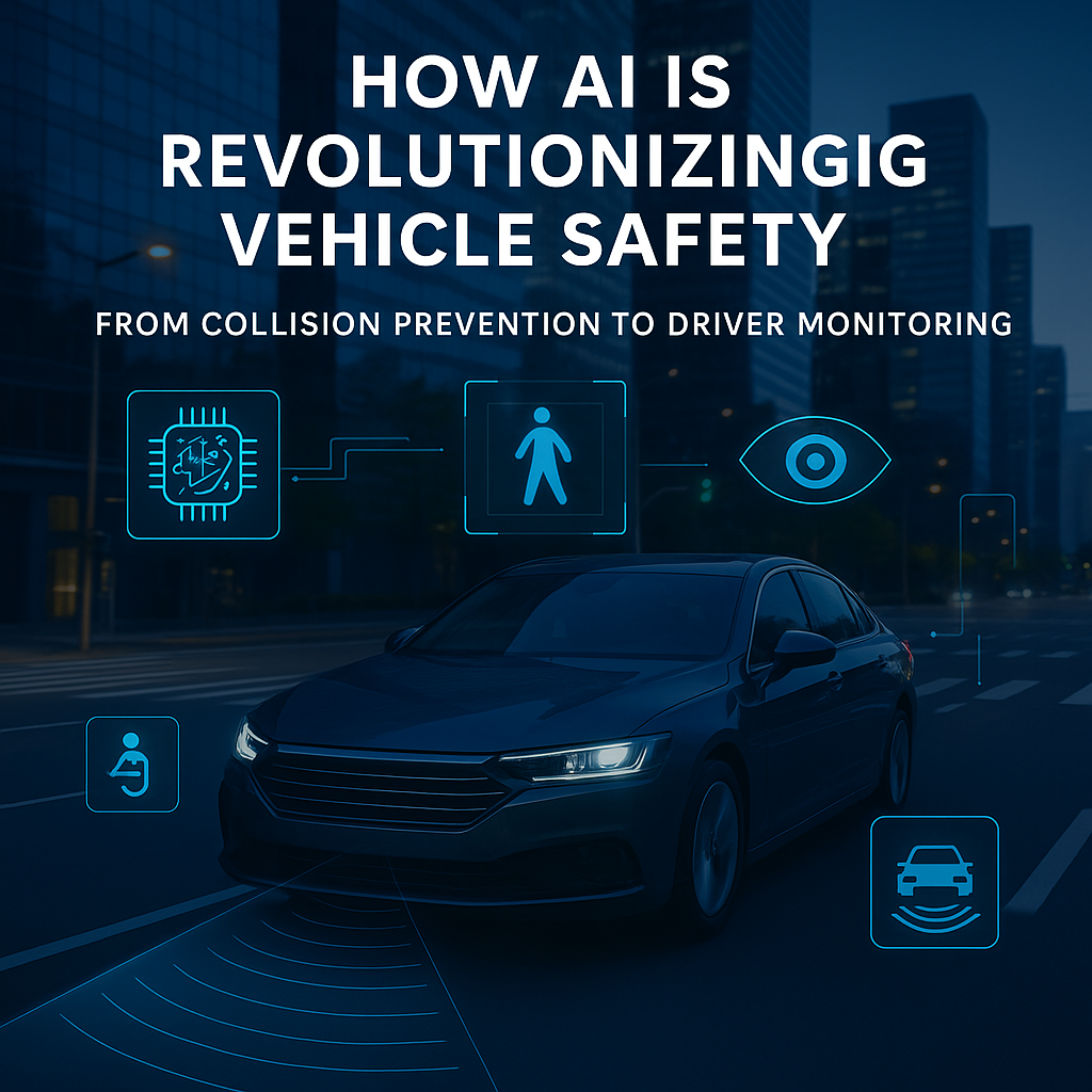How AI Is Revolutionizing Vehicle Safety: From Collision Prevention to Driver Monitoring